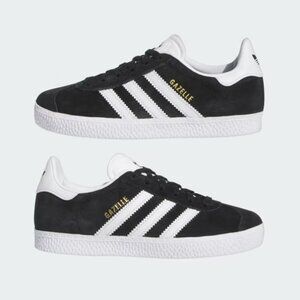 Adidas || Black + White Unisex Gazelle Sneakers